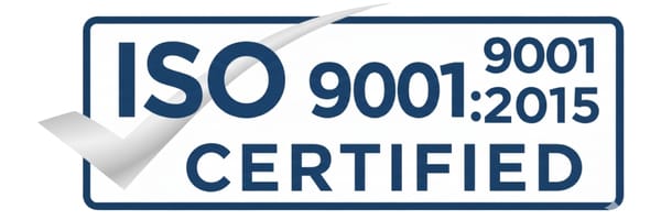 Collaborations & Credentials 6 ISO logo