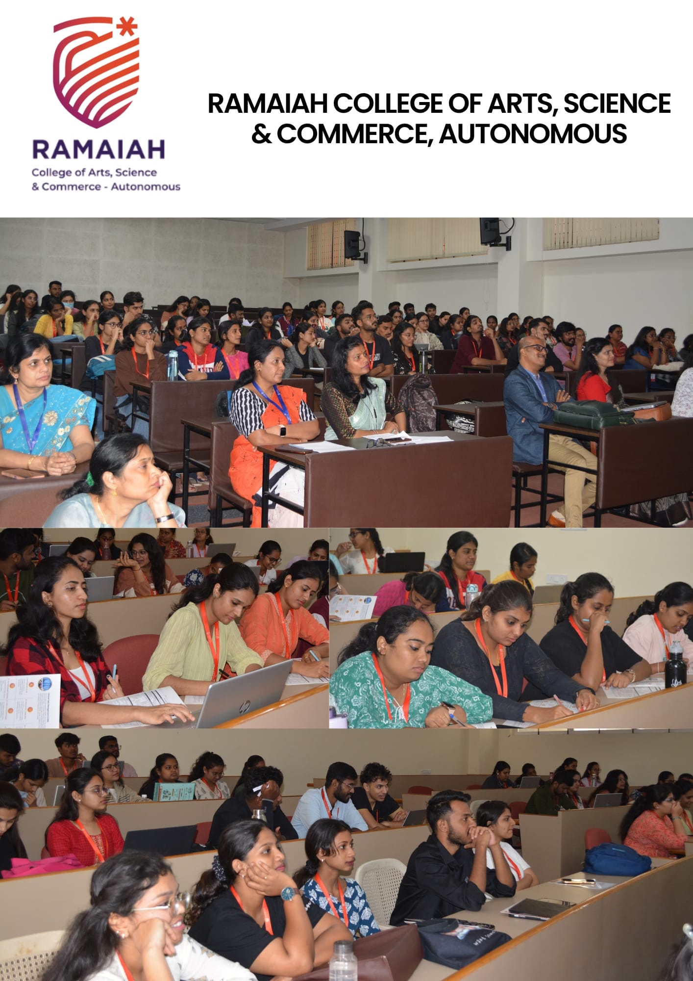 Collaborations & Credentials 12 On-campus training photo - MS Ramaiah College